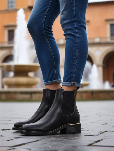 Royalfashion Női Bokacsizma Rizzea