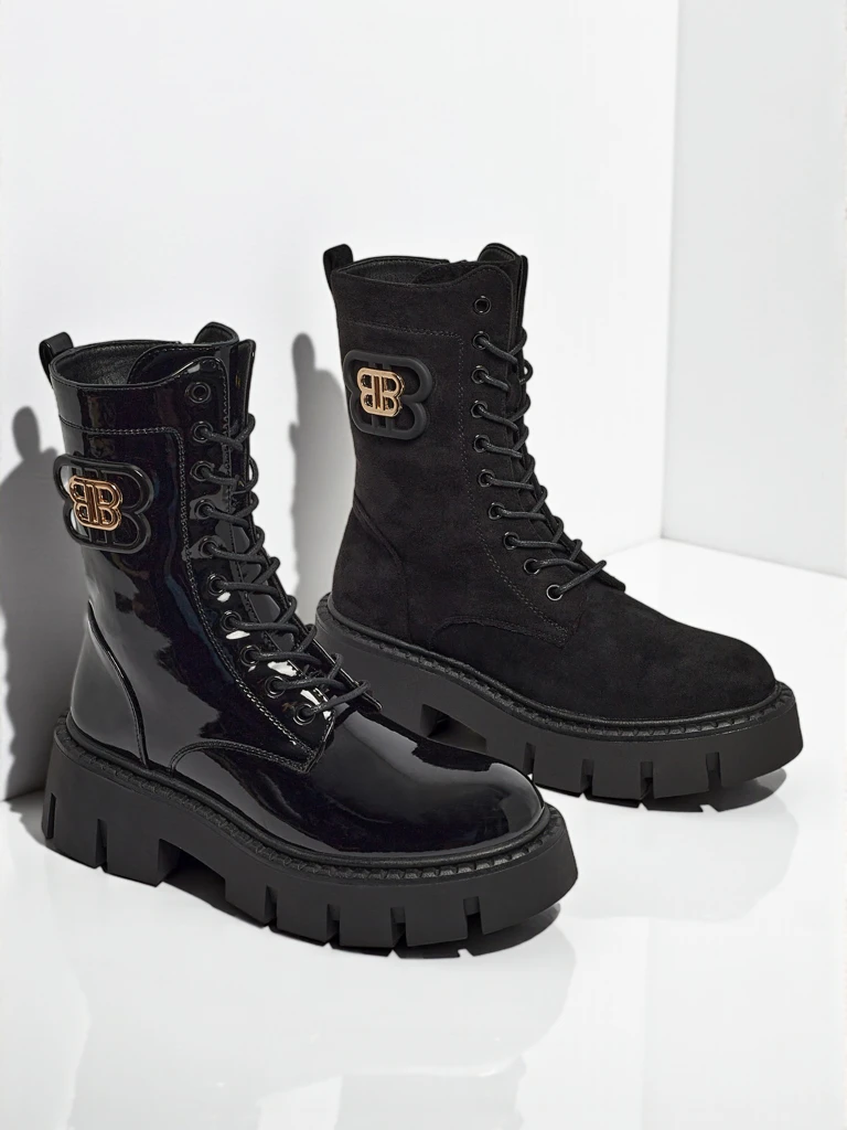 Royalfashion Damskie botki typu workery Milloze