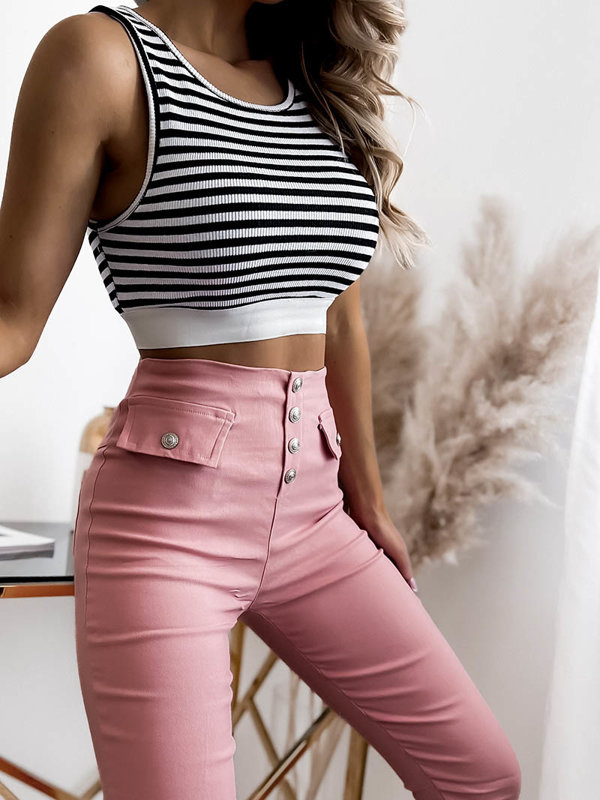 Rózsaszín női teggings nadrág- Ruházat