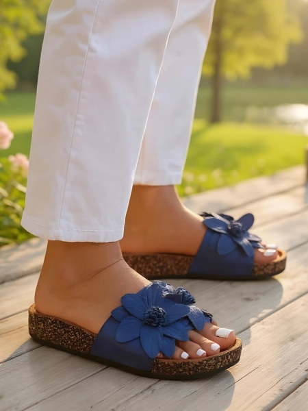 Royalfashion Női szandál virágokkal Foules