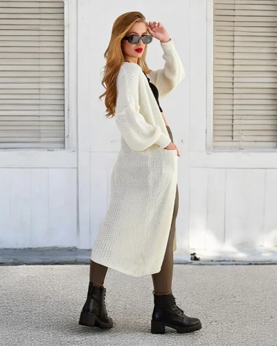 Royalfashion Női kötött ágytakaró pulóver