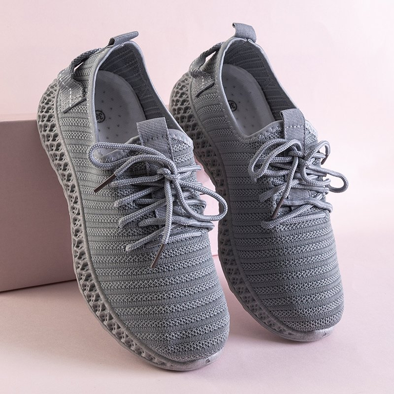 Szürke női sportcipő Wirgilia - Lábbeli