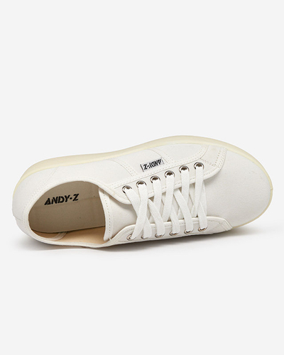OUTLET Fehér és ekrü sportcipők a Darru-Footwear platformon