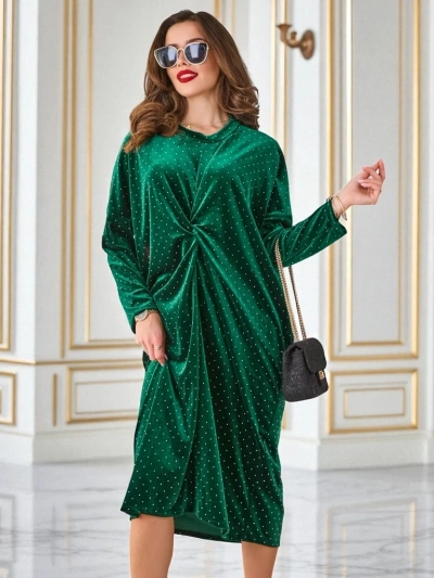 Royalfashion Női ruha fodrokkal