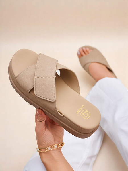 Királyi divat női lapos papucsok Evre