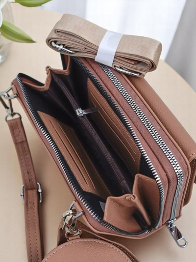 Royalfashion Multifunkcionális kézitáska-pénztárca pánttal FlexiBag