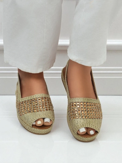 Női espadrille szandál strasszokkal Belle Sparkle