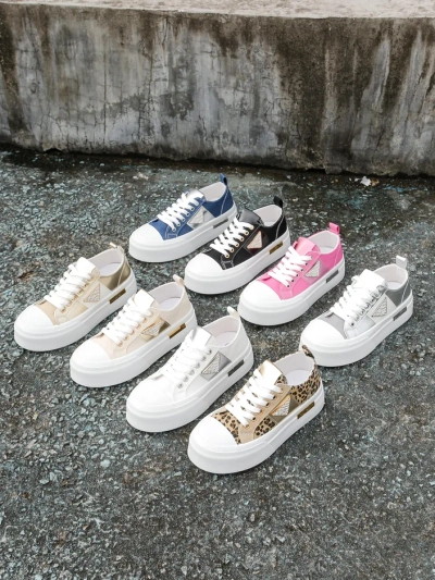 Royalfashion Női platform sneaker Arany Világ