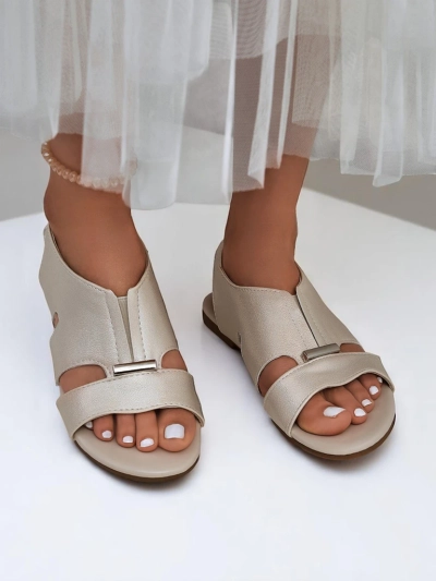 Royalfashion Női lapos talpú szandál Solea Comfort