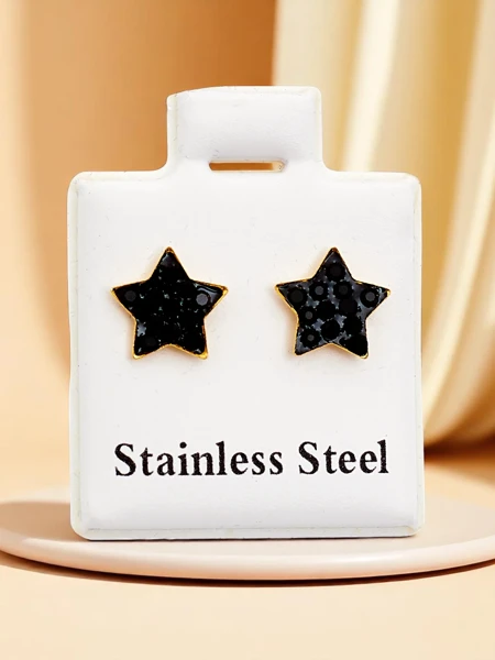 Royalfashion Női csillag alakú fülbevalók