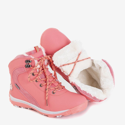 OUTLET Női fehér szigetelt hócsizma az Alfredia cégtől - Lábbeli