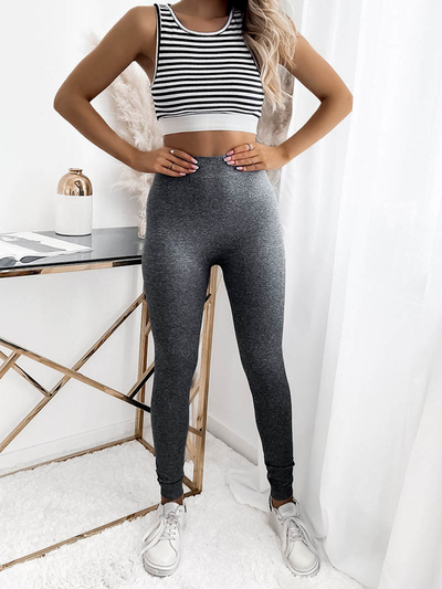 Női leggings szürke színben- Ruházat