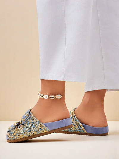 Royalfashion női szandál csattal Samorra