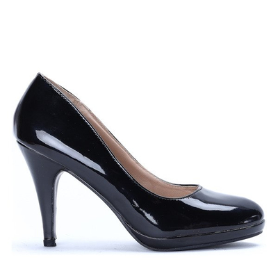 Czarne czółenka Rina - Obuwie