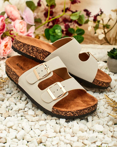 Royalfashion Női Ottoma lapos talpú flip-flop