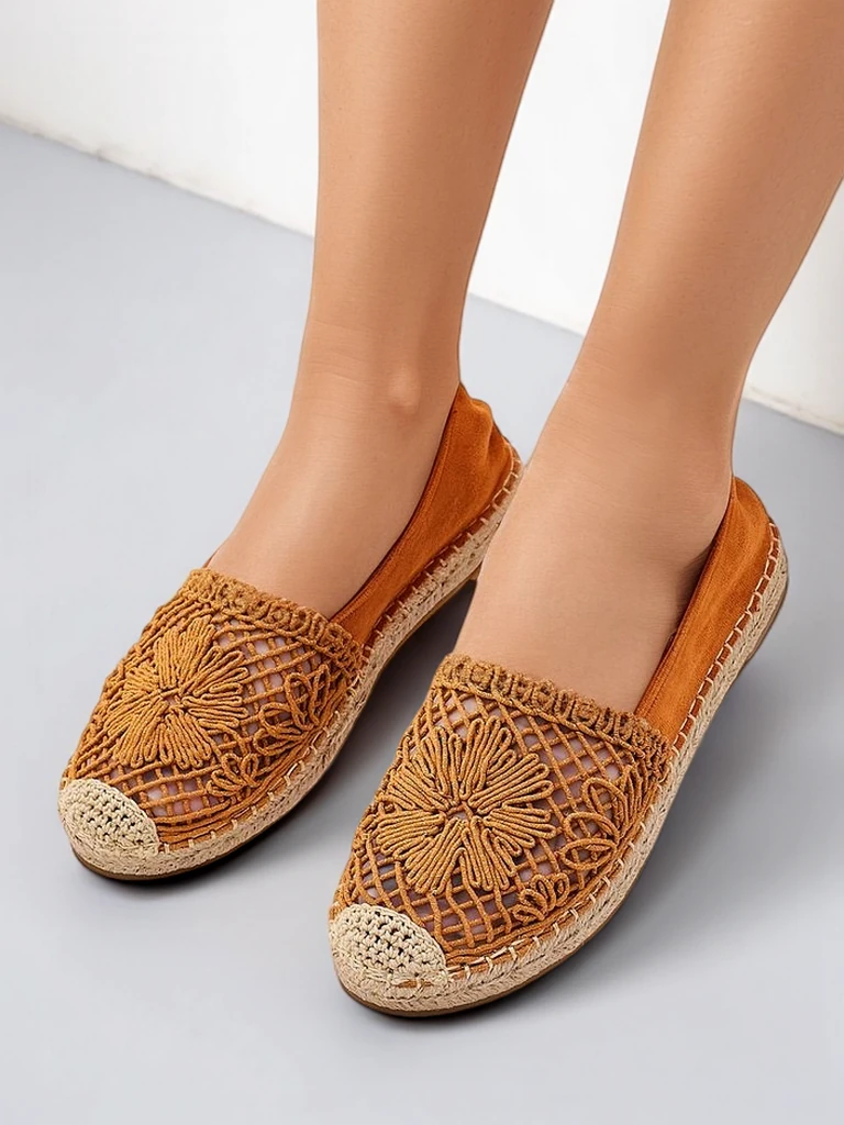Royalfashion Női perforált espadrille Verela