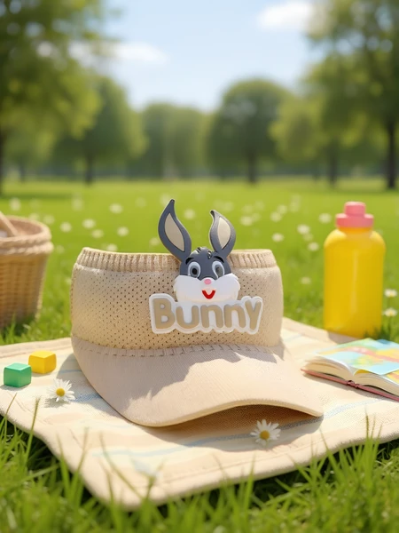 Royalfashion Gyermek Napellenző Nyuszifülekkel