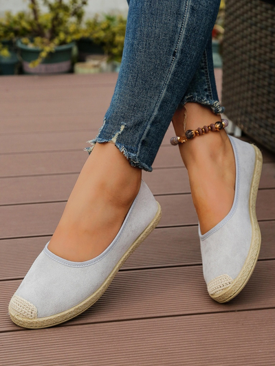 Royalfashion Női öko-suede espadrille Aroles
