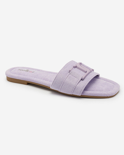 Royalfashion Lila női flip-flopok csattal Rydr