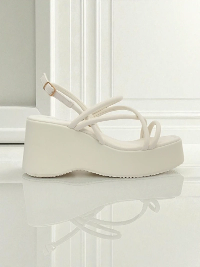 Royalfashion Női éktalpas szandál Skyline Straps