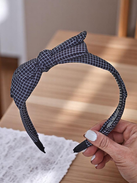 Royalfashion Hajpánt kockás masnival Gosia