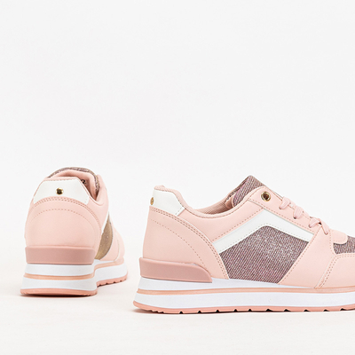 Rózsaszín női sportcipő csillámmal Berilan - Lábbeli