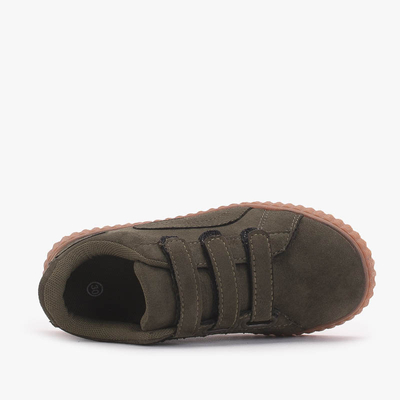 Fiú sötétzöld sportcipő - Lábbeli