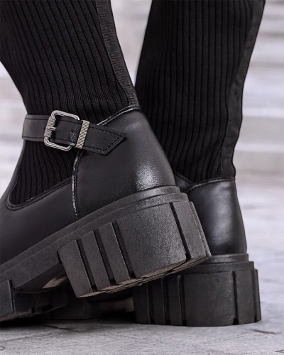 Royalfashion Női belebújós csizma Bizirre