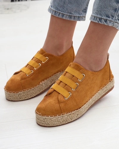 Mustár női sportcipő Alener - Lábbeli