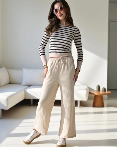 Royalfashion Női Széles Melegítőnadrág