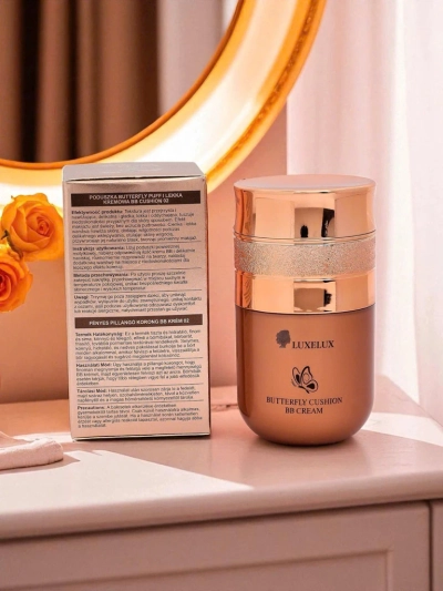 LUXELUX Perseida Butterfly Cushion BB Cream 30g – Krémes alapozó, ideális