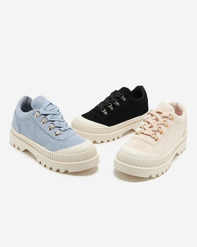 OUTLET Bézs színű női sportcipő, mint az Ohos tornacipő - Lábbeli