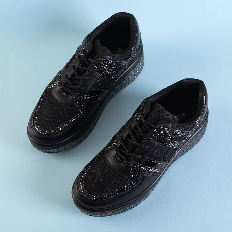 Arany női Poppaea platform tornacipő - cipő