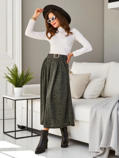 Royalfashion Női midi szoknya