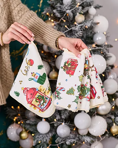 Royalfashion Ünnepi konyharuha szett Merry Xmas