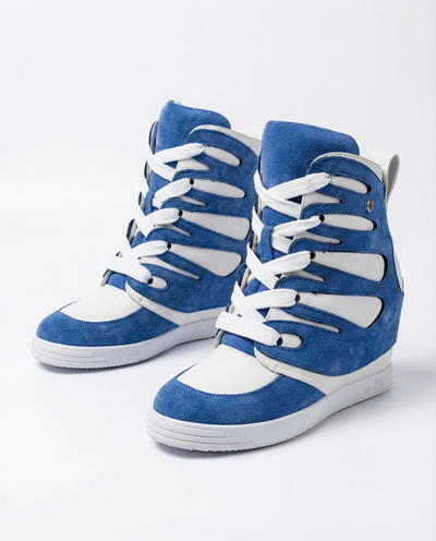 Royalfashion Női sportos csizma Pamstinsa sarokkal