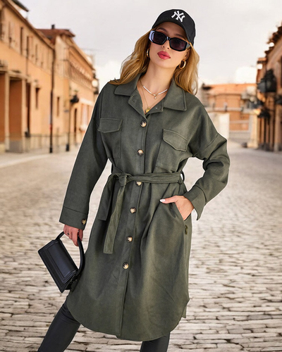Royalfashion női ing típusú kabát