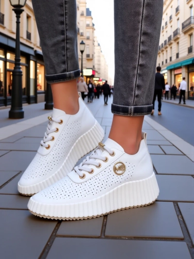 Royalfashion Női perforált sportcipők Jovenes