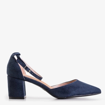 OUTLET Navy blue női szandál a Rumil oszlopon - Cipő