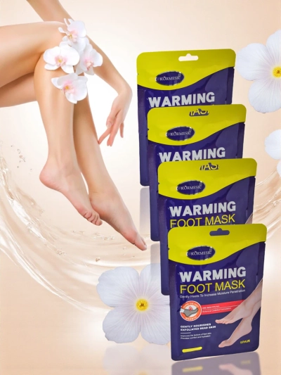 Aurelia Warming Foot Mask Kormesic Centella és Camellia kivonattal – regeneráló maszk