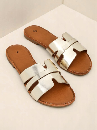 Royalfashion Női lapos talpú papucs Livia Soft