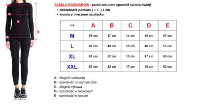 Fekete 2 részes női szett lila betéttel - Ruházat