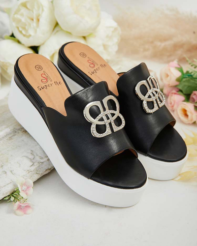 Royalfashion Női Sailme Flip-flop macskabőrből