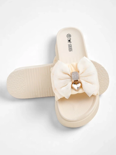 Royalfashion Női platform papucs masnival Sento Pace