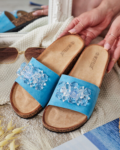 Royalfashion Női Villo strasszos flip-flop