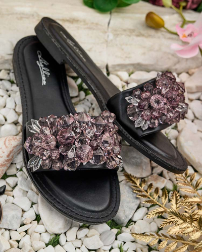 Royalfashion Női Loberra strasszos flip-flop