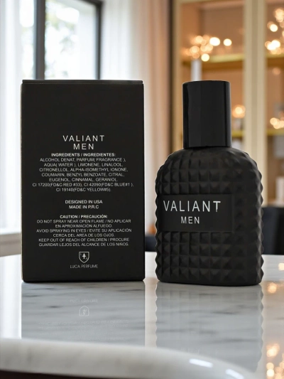 Valiant Black ihlette férfi parfümvíz