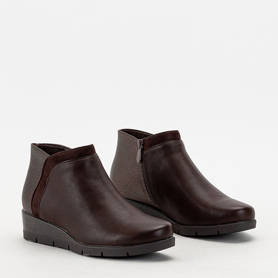 Barna női bokacsizma a Flyvi - Shoes -tól