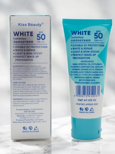 Kiss Beauty Napvédő Krém 50 SPF 60ml
