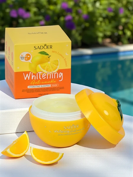 Aurelia Lemon Hydratica Ránctalanító Maszk Citromkivonattal 120ml